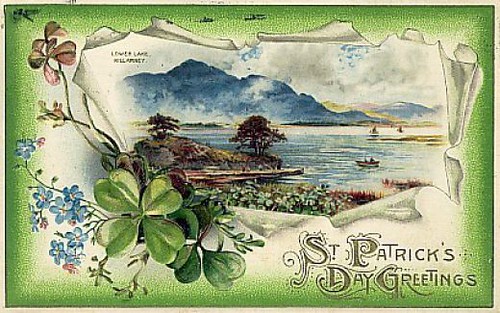 Vintage Postcard 6 - St Patricks Day