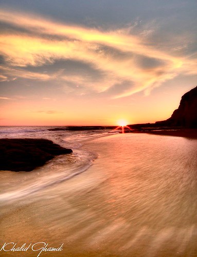 santa sunset beach golden day cruz khalid mywinners ghamdi