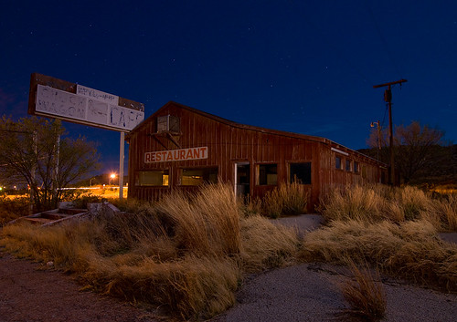 abandoned night wagon cafe texas diner sierra blanca chuck