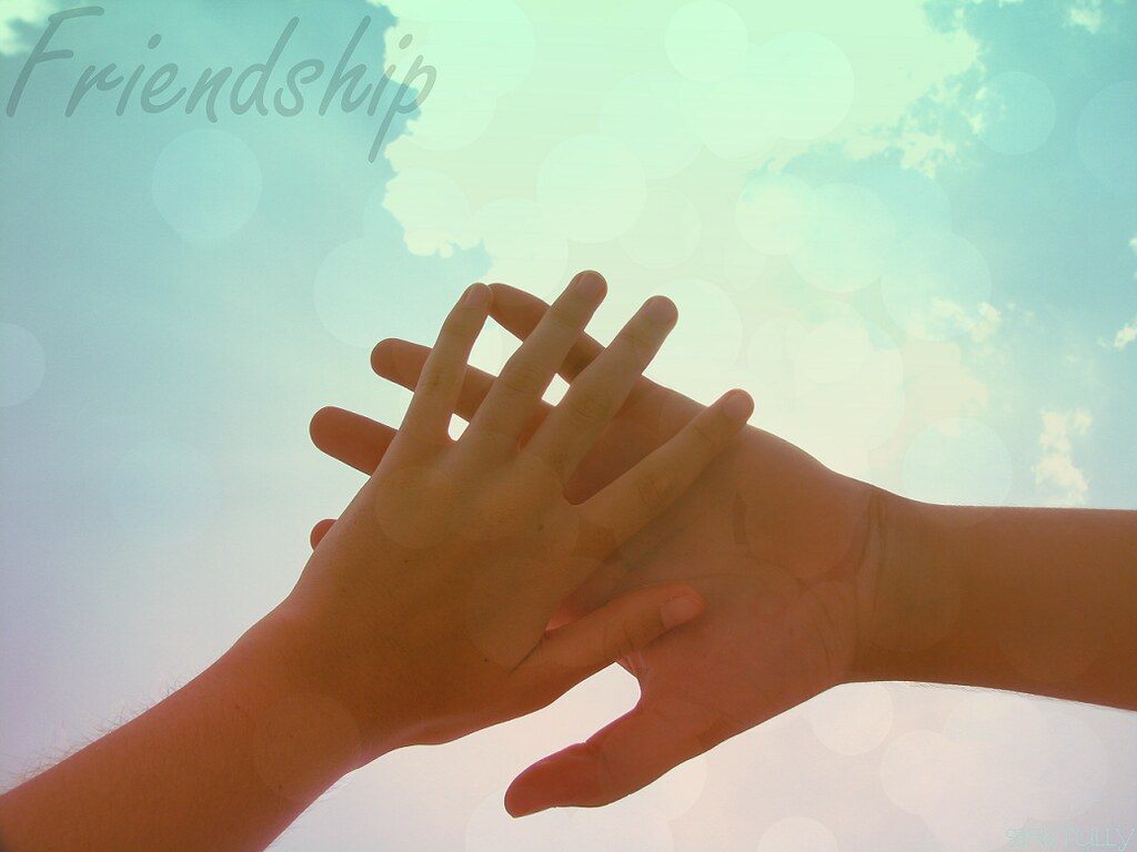 Your friends close. Who is your friend?. Hand for friends???. Know friends.