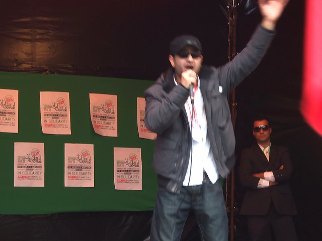 Shahin Najafi on stage