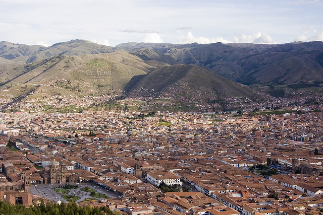 cuzco from sacsayhuamán