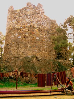 Kadifekale Castle Tower and the Weaver | by TS Drown