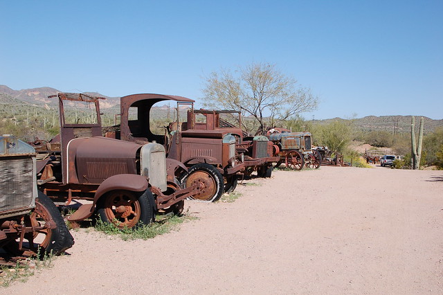 Rusty Trucks in Goldfield, AZ.2