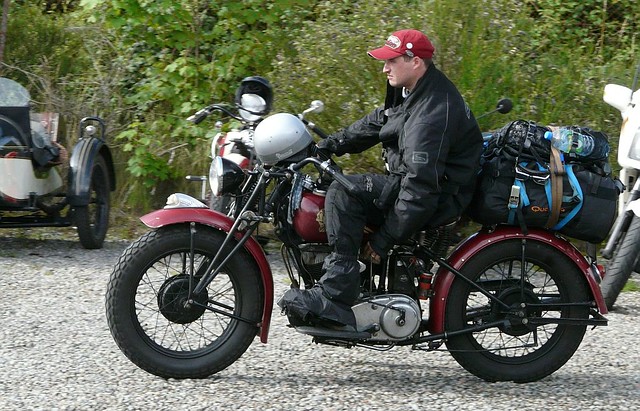 Indian Motorcycle Rally, Highland Tour, Fort Augustus, Scotland 2009