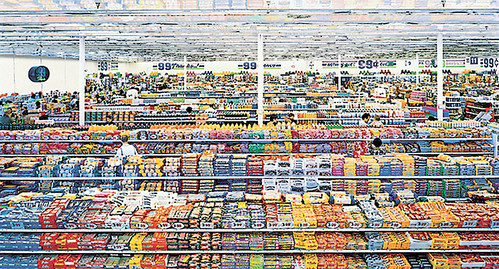 Andreas Gursky - „99 Cent II Diptychon”