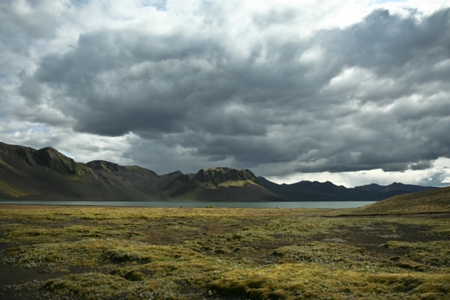 Grænavatn-lake in Veiðivötn