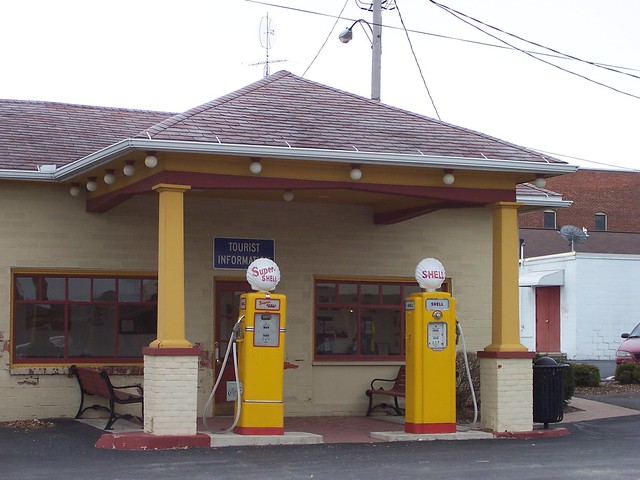 Old Shell Gas Station
