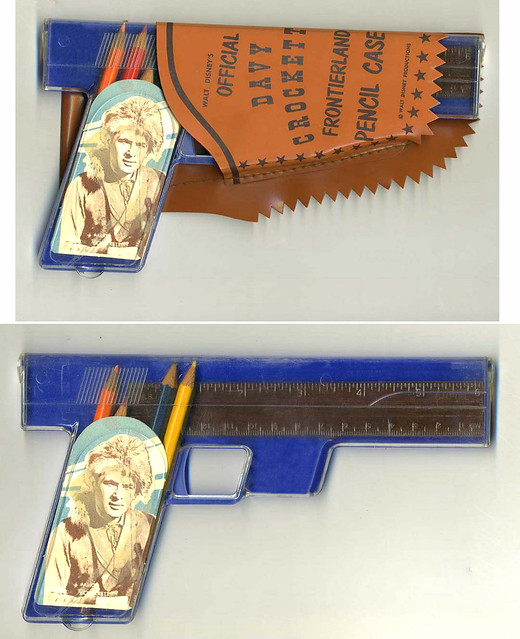 1950s Disneyland Davy Crockett Pencil Gun