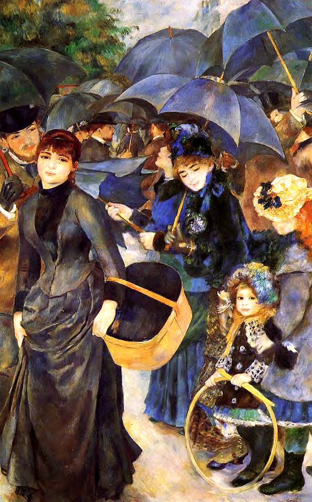 Renoir, Pierre Auguste (1841-1919) - 1881 The Umbrellas (National Gallery, London)