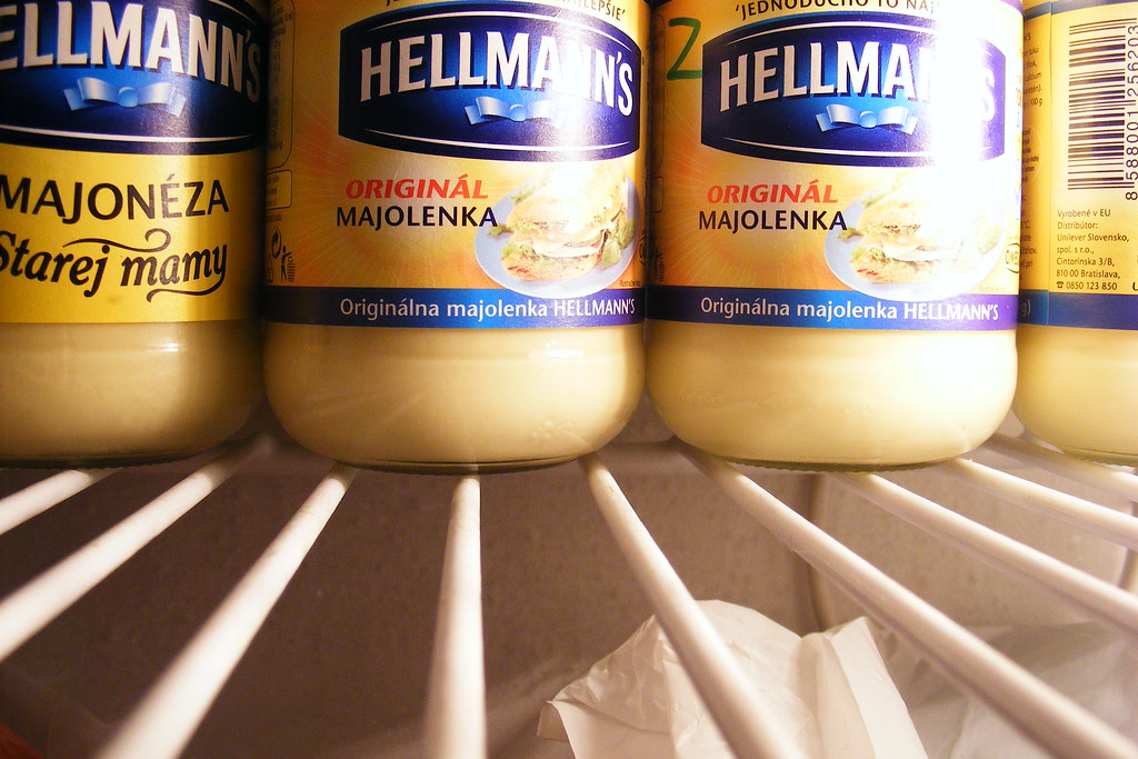 Hellmann&amp;#39;s mayonnaise in the fridge | Hellmann&amp;#39;s mayonnaise … | Flickr