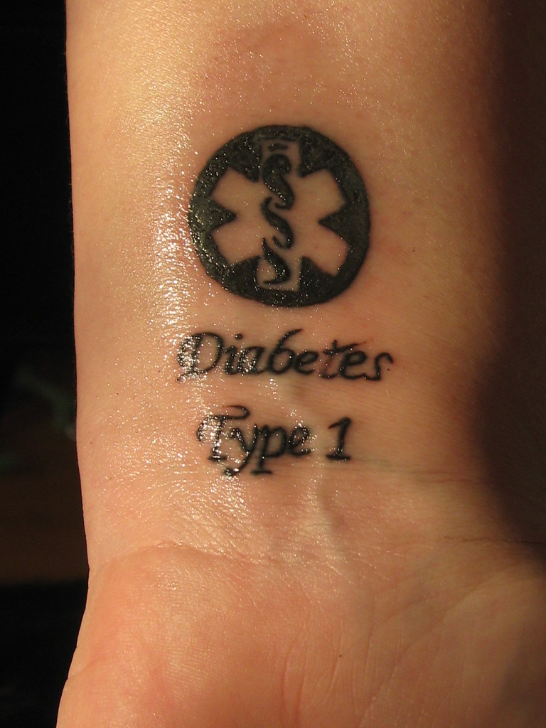 Just got my Type one diabetic tattoo | Diabetes Forum • The Global Diabetes  Community