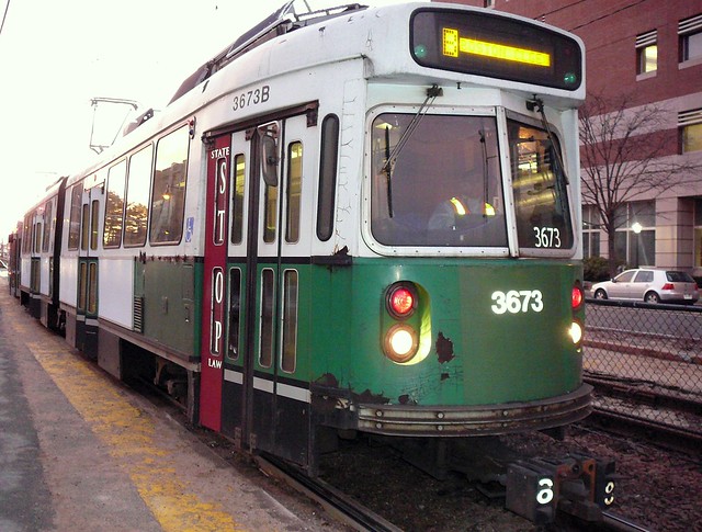 Boston MBTA Street Car