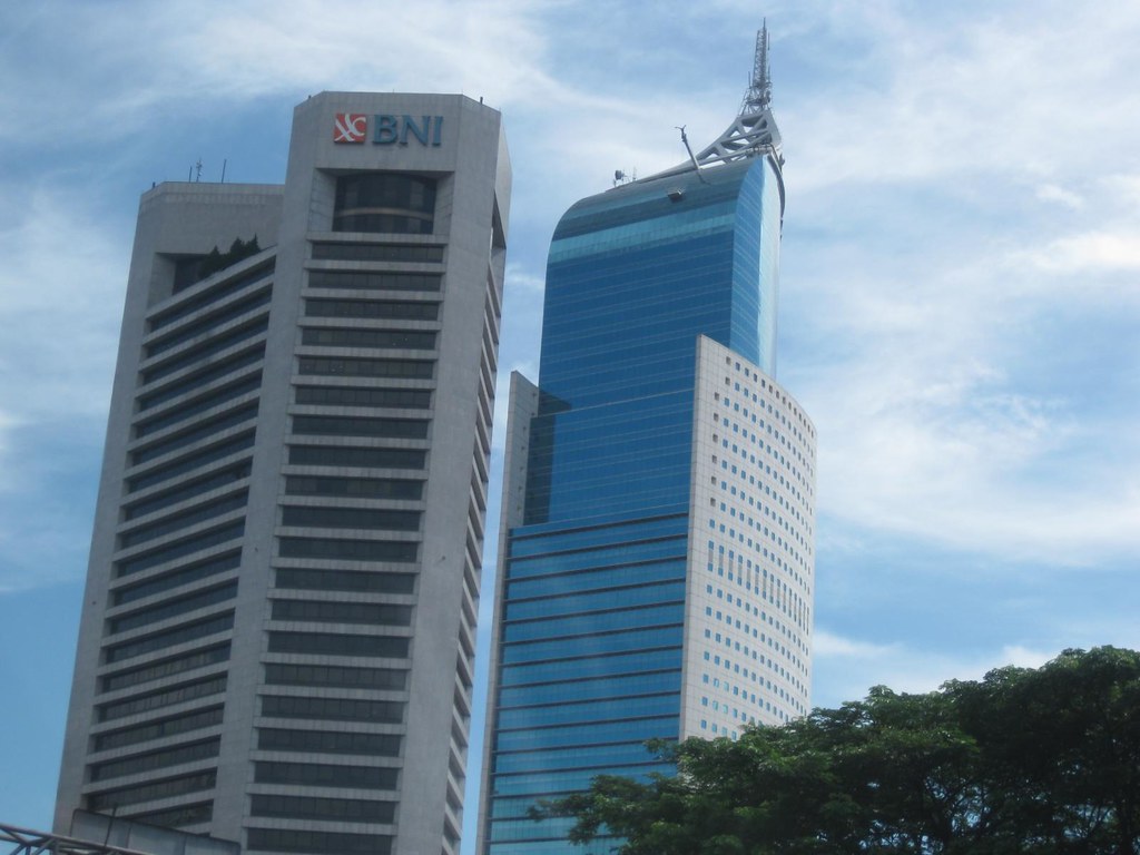 Jakarta Skyscrapers | I like the one on the right. | Nick Gray | Flickr