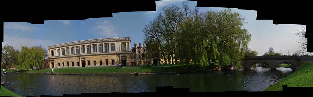 Trinity Backs and Wren library, Cambridge, UK 280 MP