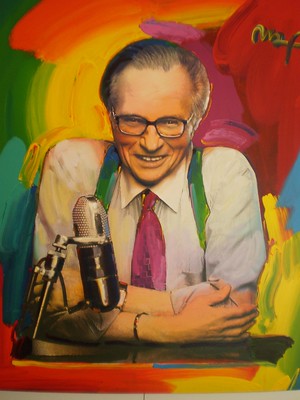 Larry King Painting