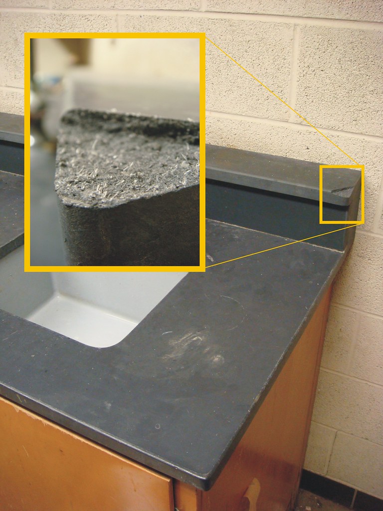 Black Asbestos Cement Lab Countertop Example Of Black Asbe Flickr