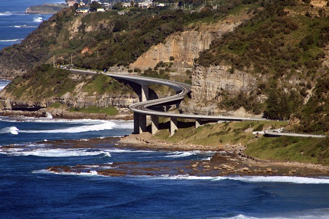 The sea Cliff Bridge