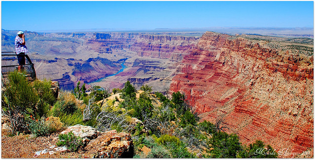 Grand Canyon from South Rim's Desert View in Arizona
