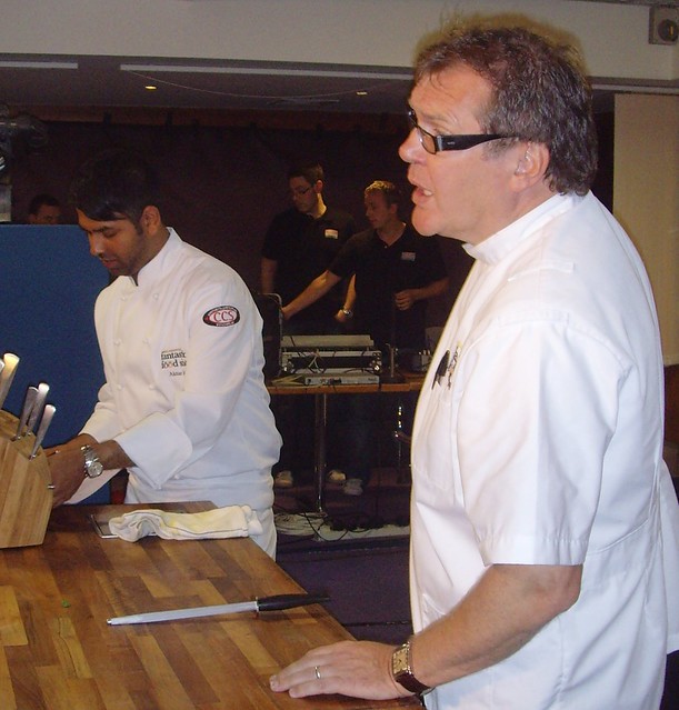 Chefs Nigel Haworth and Akhtar Islam