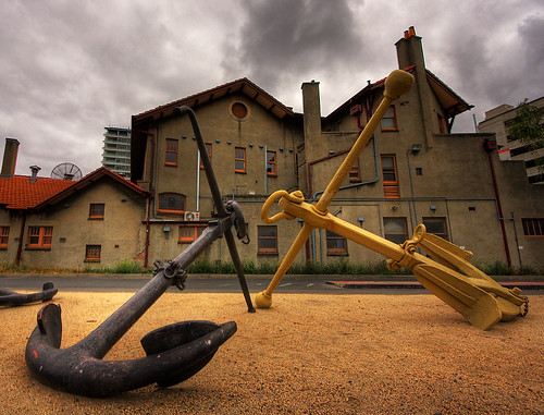 Breakdancing Anchors by DavidRphoto