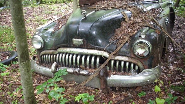 A JUNK 1949 BUICK SPECIAL IN JULY 2009
