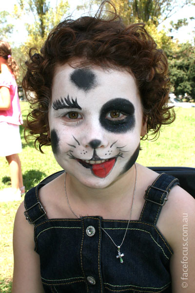 Puppy Dog Face Painting | Elena | Flickr