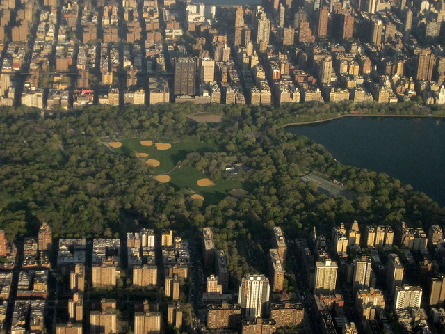 Vista de Central Park. NY