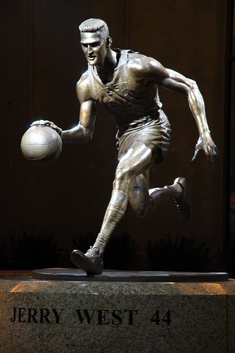 Jerry West Statue