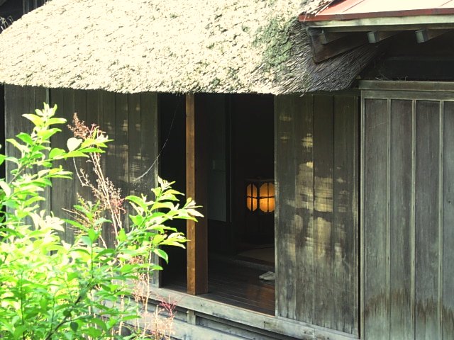 Old Japanese House Outside