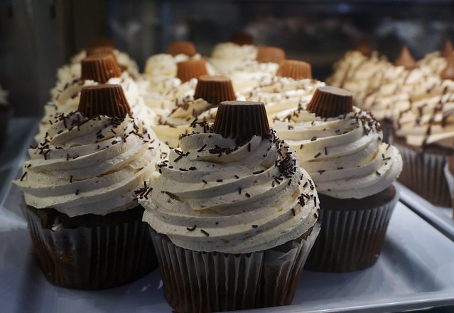 Cupcakes at Hershey's Chocolates