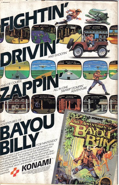 The Adventures of Bayou Billy by Konami