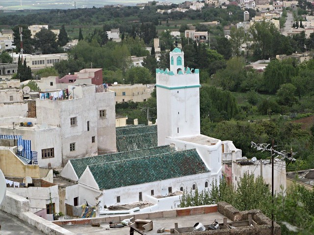 A view with mosque, Bhalil, Morocco