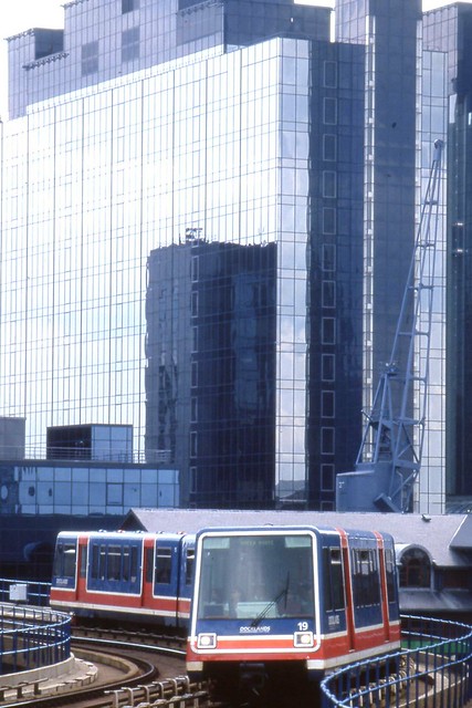Docklands Light Railway,  B89 series car No 19. 1994