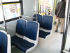 Seats on a Canada Line train