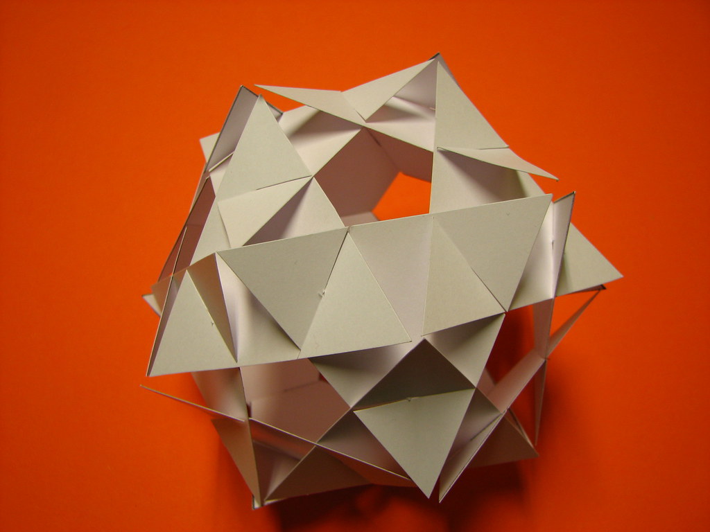 Slide-together polyhedra | George Hart's slide-together | Flickr