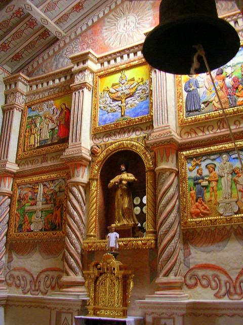 Altar iglesia San Xavier