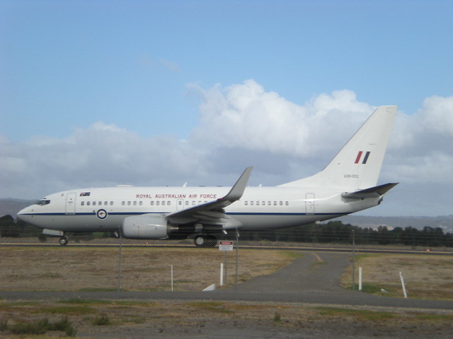 Air Force Jet (Side View) - PM's Plane?
