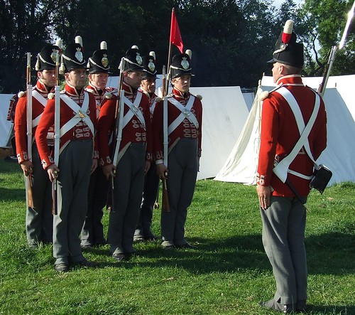 Men of the 33rd Regiment at drill. | For more information se… | Flickr