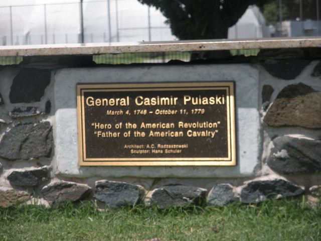 General Casimir Pulaski Memorial in Patterson Park, Baltimore, Maryland