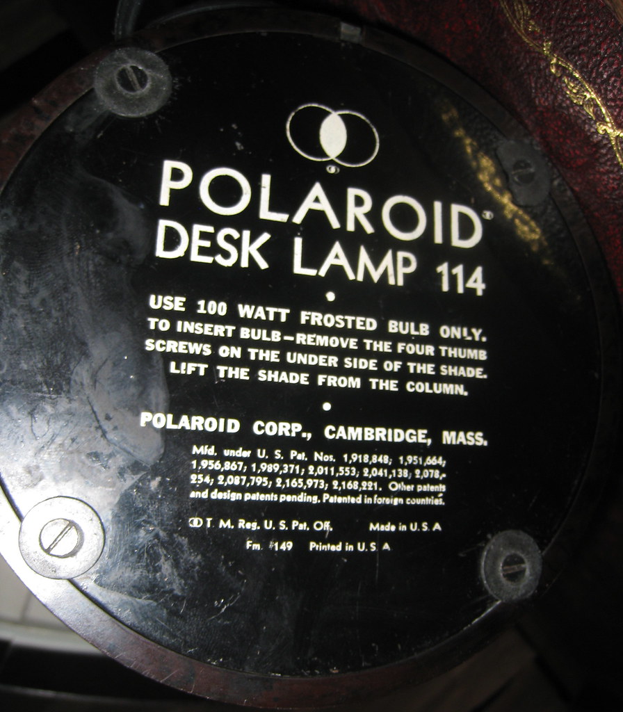 Img 4344 Polaroid Desk Lamp 114 By Teague 8rhea8 Flickr
