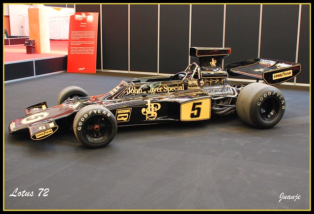 Lotus 72 de 1970 a 1975 (Zaragoza, Aragón, España, 30-1-2009)