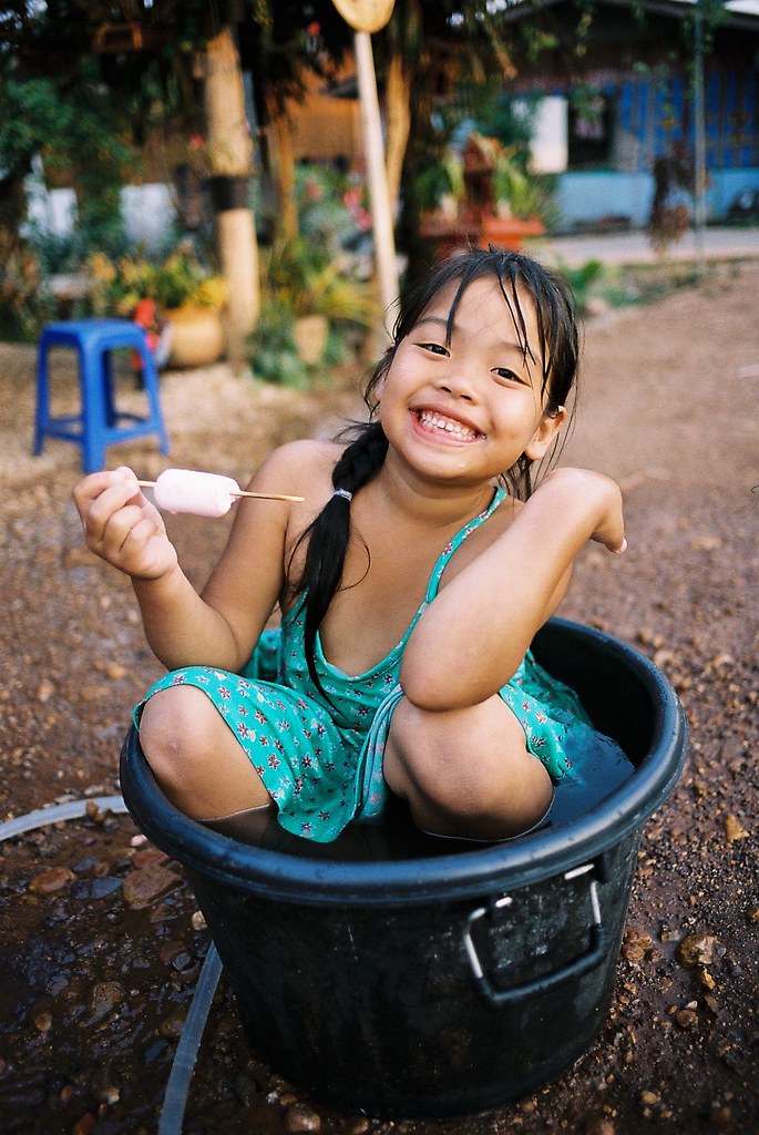 Songkran Girl | Bessa R4A View On Black Great smile... I sawâ€¦ | Flickr