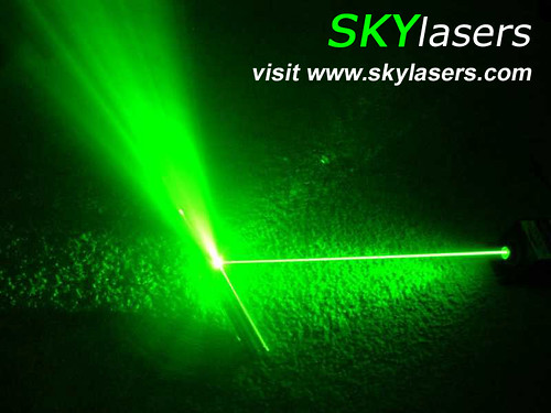 SKYlasers 125mw green laser light matches