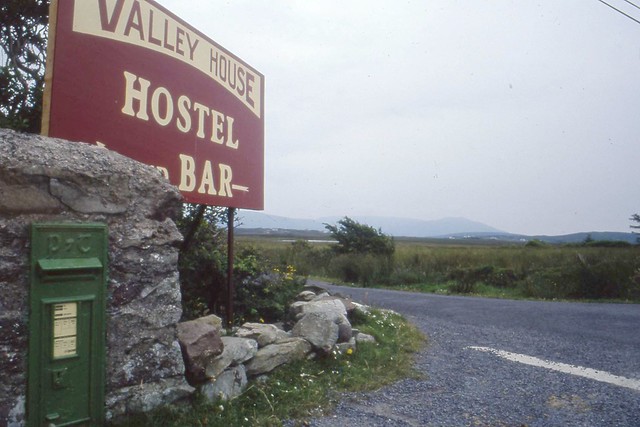 Post Box, Valley House, Achill Island Co. Mayo. Aug 1994