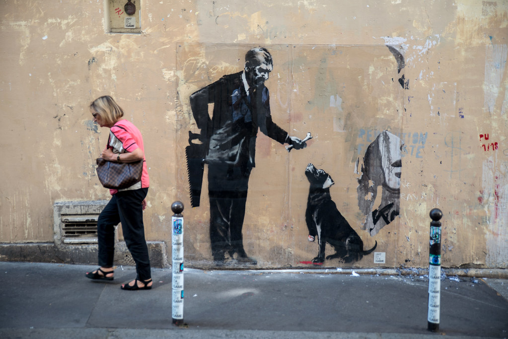 Banksy | Paris : Quartier de la Sorbonne | dprezat | Flickr