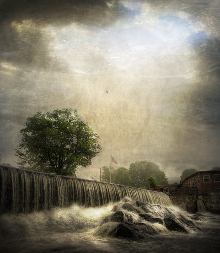 sky storm texture water clouds photoshop vintage painting landscape ma waterfall massachusetts newengland falls hdr dreamcatcher groton sigma1020mm squannacookriver