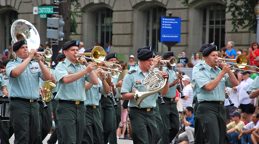 Brass band | 257th Army Band Capital Guardians, National Ind… | Flickr