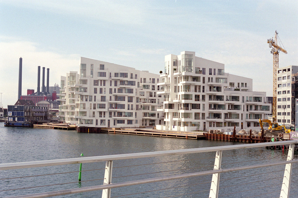 copenhagen - havneholmen from brygge overpass