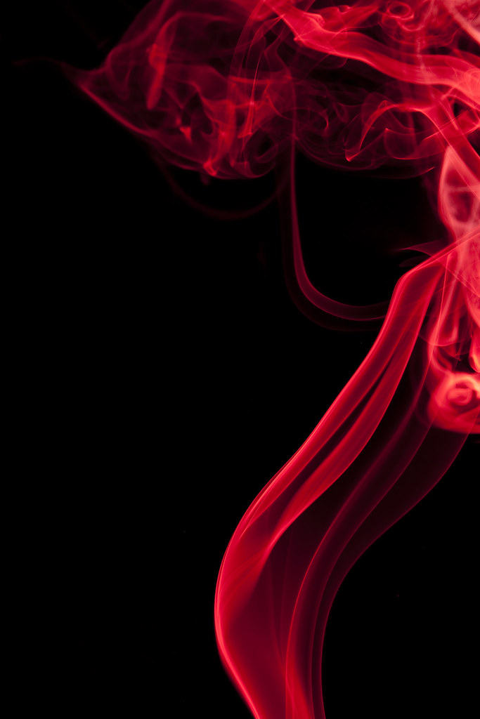 Red Smoke | Smoke on black background | Jordan McCullough | Flickr